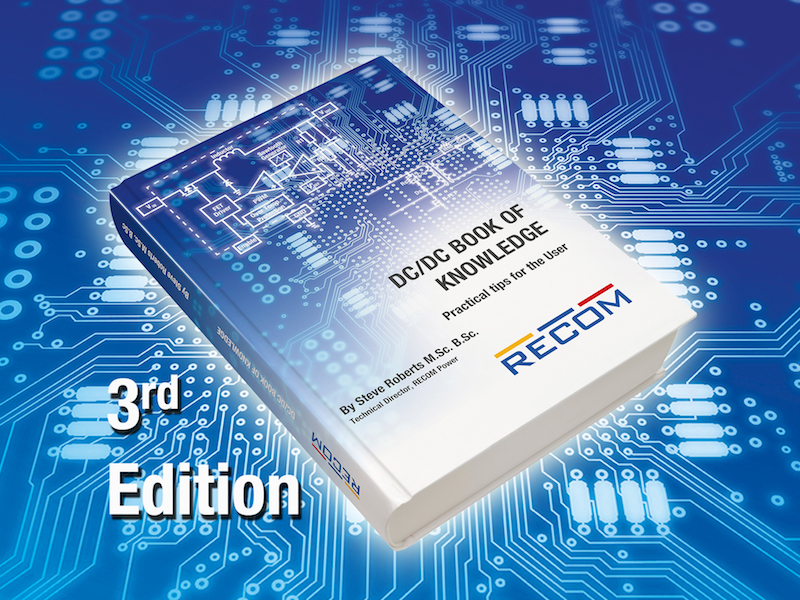 RECOM updates DC/DC book of knowledge